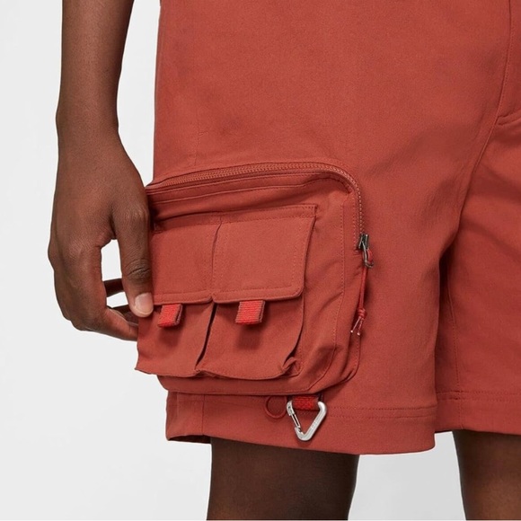Nike ACG Cargo Shorts - Redstone University Red Men's Sz Large 😮‍💨🩳 - Picture 14 of 14